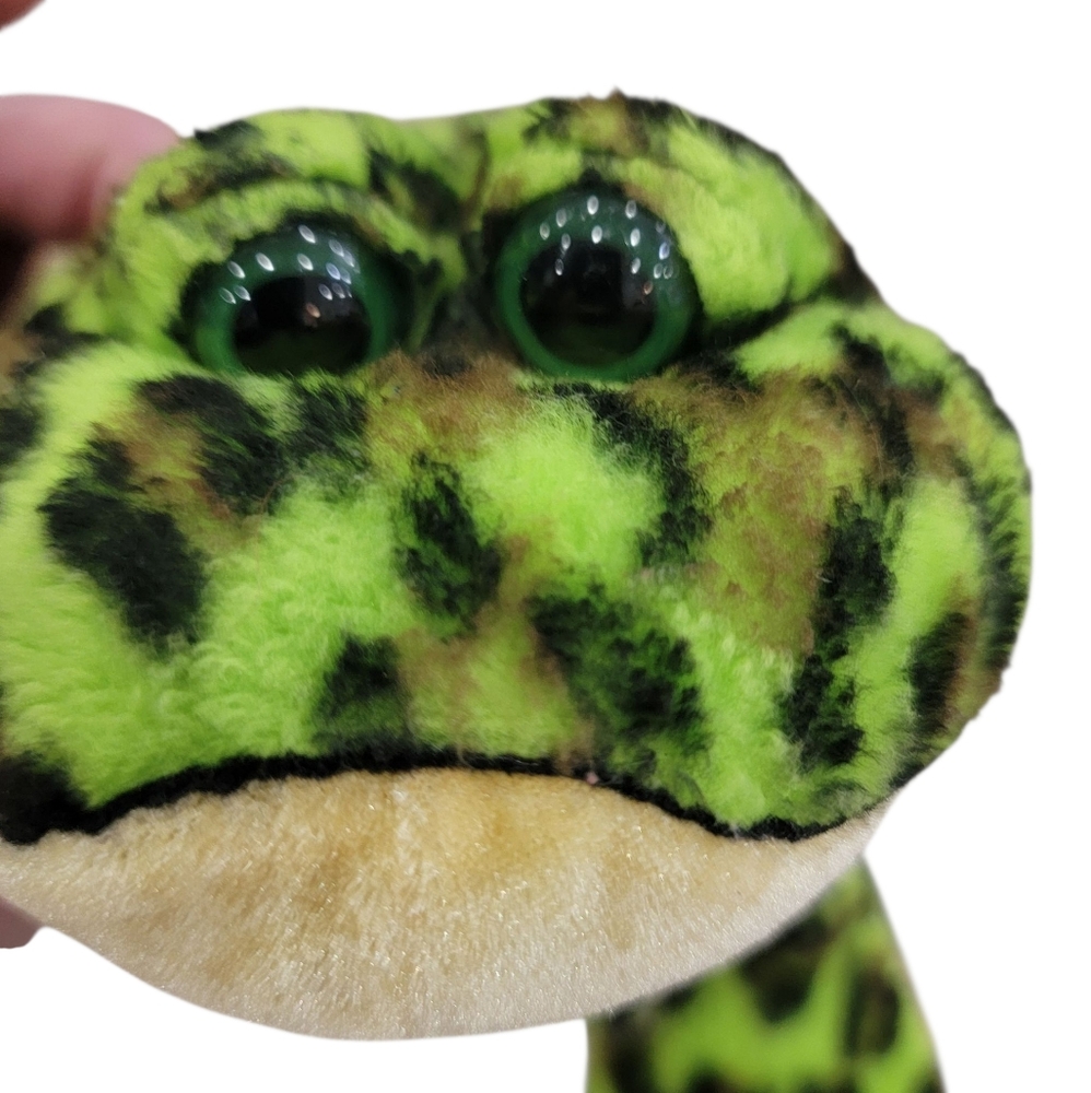 Ganz Webkinz Bullfrog (HM114) Plush Stuffed Toy Animal Spotted Green Yel… - Picture 17 of 17